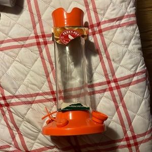 Perky Pet Bird Hummingbird Glass Feeder Tube 11”High NWOT
